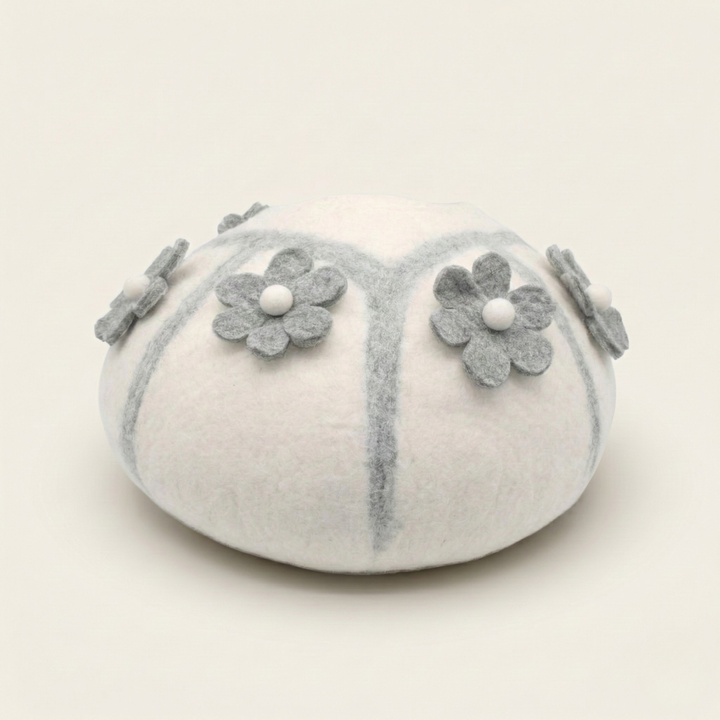 Petal Wool Felt Cat Cave