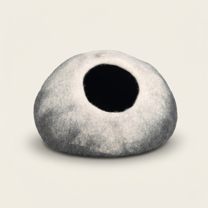 Two-Tone Gradient Wool Felt Cat Cave